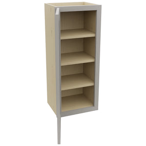 Fabuwood Galaxy Nickel W1536 Wall Standard Cabinet, Open View