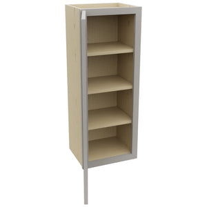 Fabuwood Galaxy Nickel W1539 Wall Standard Cabinet, Open View