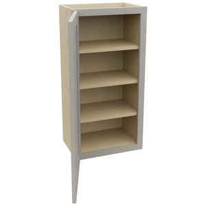 Fabuwood Galaxy Nickel W1836 Wall Standard Cabinet, Open View