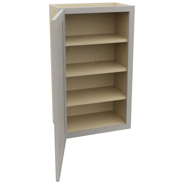 Fabuwood Galaxy Nickel W2136 Wall Standard Cabinet, Open View
