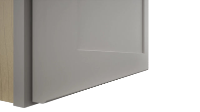 Fabuwood Galaxy Nickel W2139 Wall Standard Cabinet, Detail View