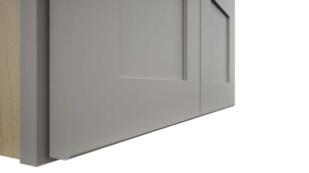 Fabuwood Galaxy Nickel W2412 Wall Standard Cabinet, Detail View