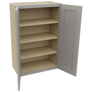 Fabuwood Galaxy Nickel W2436 Wall Standard Cabinet, Open View