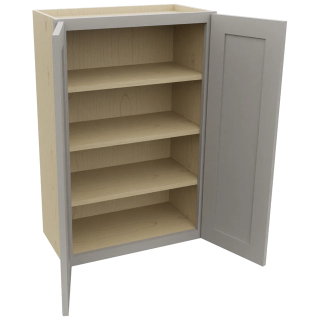 Fabuwood Galaxy Nickel W2436 Wall Standard Cabinet, Open View