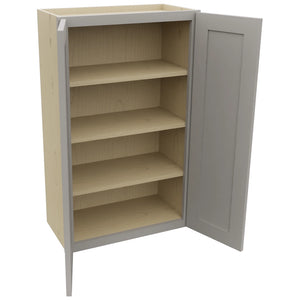 Fabuwood Galaxy Nickel W2439 Wall Standard Cabinet, Open View
