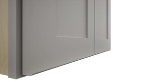 Fabuwood Galaxy Nickel W2442 Wall Standard Cabinet, Detail View
