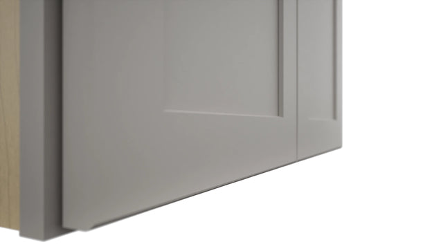 Fabuwood Galaxy Nickel W3030 Wall Standard Cabinet, Detail View