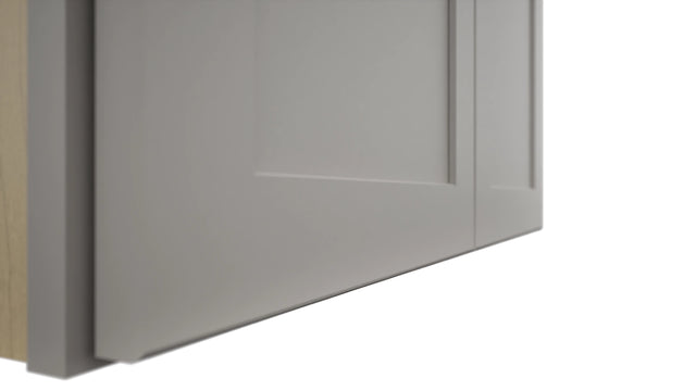 Fabuwood Galaxy Nickel W3318 Wall Standard Cabinet, Detail View