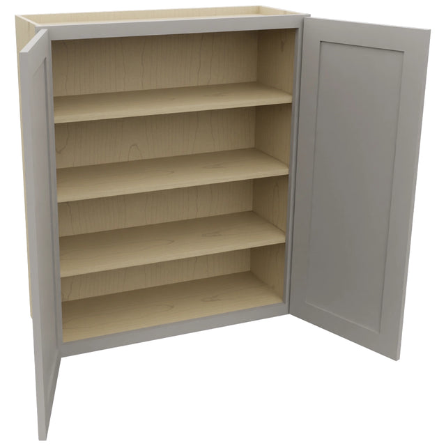 Fabuwood Galaxy Nickel W3339 Wall Standard Cabinet, Open View