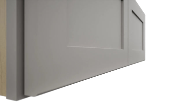 Fabuwood Galaxy Nickel W3612 Wall Standard Cabinet, Detail View