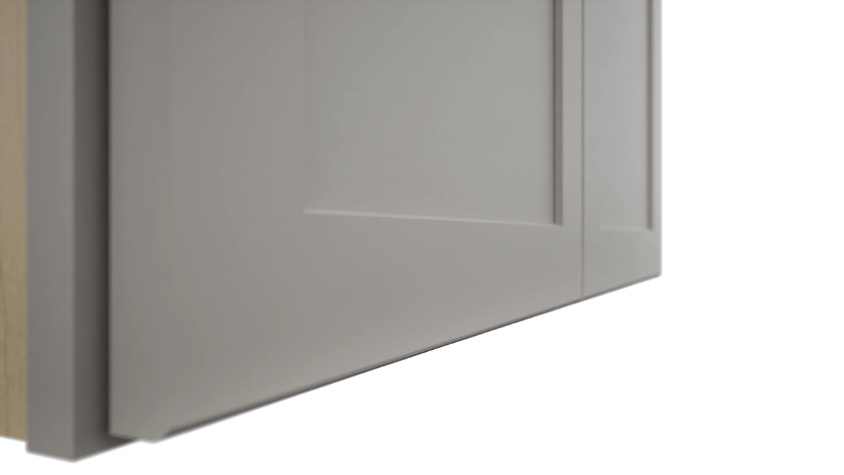 Fabuwood Galaxy Nickel W3621 Wall Standard Cabinet, Detail View