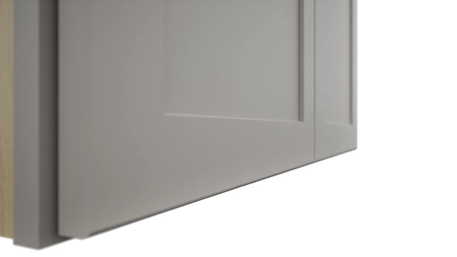 Fabuwood Galaxy Nickel W3639 Wall Standard Cabinet, Detail View