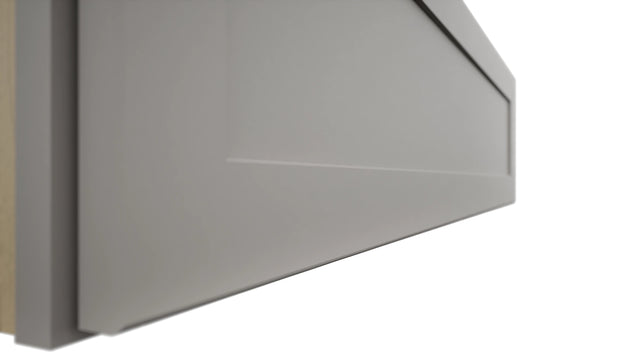 Fabuwood Galaxy Nickel W481224LU Wall Deep Cabinet, Detail View