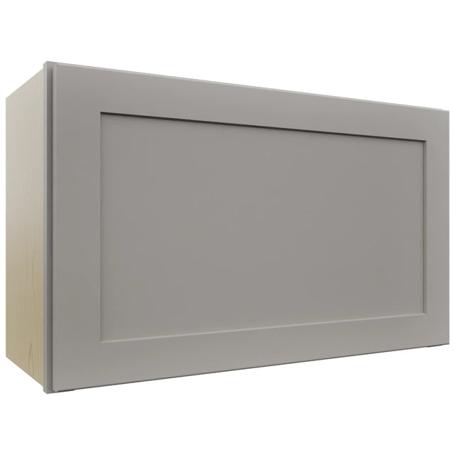 Fabuwood Galaxy Nickel WAC3018 Wall Appliance Cabinet, Front View