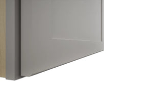 Fabuwood Galaxy Nickel WAC3018 Wall Appliance Cabinet, Detail View