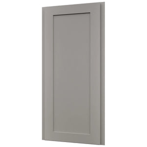 Fabuwood Galaxy Nickel WAE1236 Wall Angle End Cabinet, Front View
