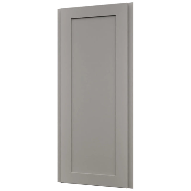 Fabuwood Galaxy Nickel WAE1239 Wall Angle End Cabinet, Front View