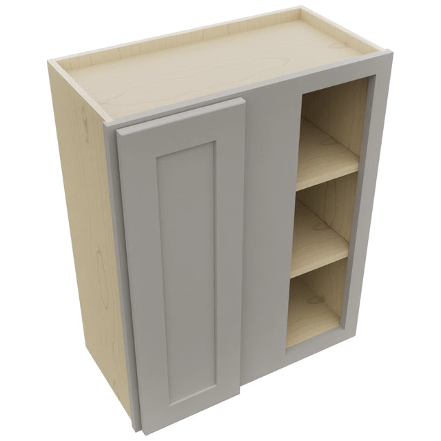 Fabuwood Galaxy Nickel WBC2430 Wall Corner Blind Cabinet, Top View