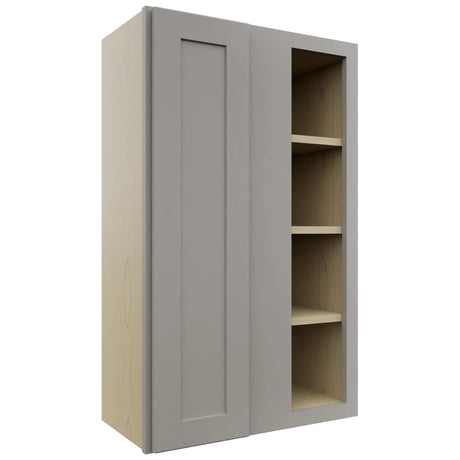 Fabuwood Galaxy Nickel WBC2439 Wall Corner Blind Cabinet, Front View