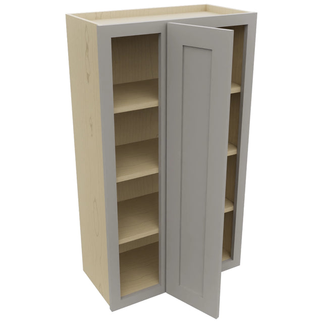 Fabuwood Galaxy Nickel WBC2442 Wall Corner Blind Cabinet, Open View