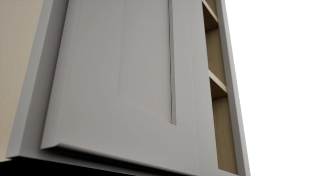 Fabuwood Galaxy Nickel WBC2442 Wall Corner Blind Cabinet, Detail View