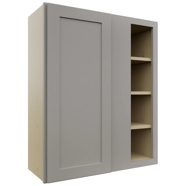 Fabuwood Galaxy Nickel WBC3036 Wall Corner Blind Cabinet, Front View