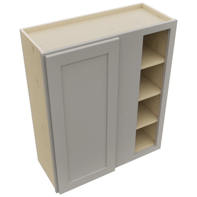 Fabuwood Galaxy Nickel WBC3036 Wall Corner Blind Cabinet, Top View