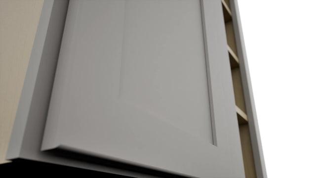 Fabuwood Galaxy Nickel WBC3036 Wall Corner Blind Cabinet, Detail View