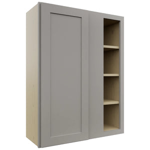 Fabuwood Galaxy Nickel WBC3039 Wall Corner Blind Cabinet, Front View