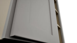 Fabuwood Galaxy Nickel WBC3039 Wall Corner Blind Cabinet, Detail View