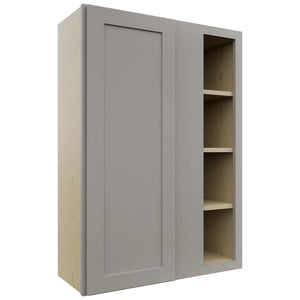Fabuwood Galaxy Nickel WBC3042 Wall Corner Blind Cabinet, Front View