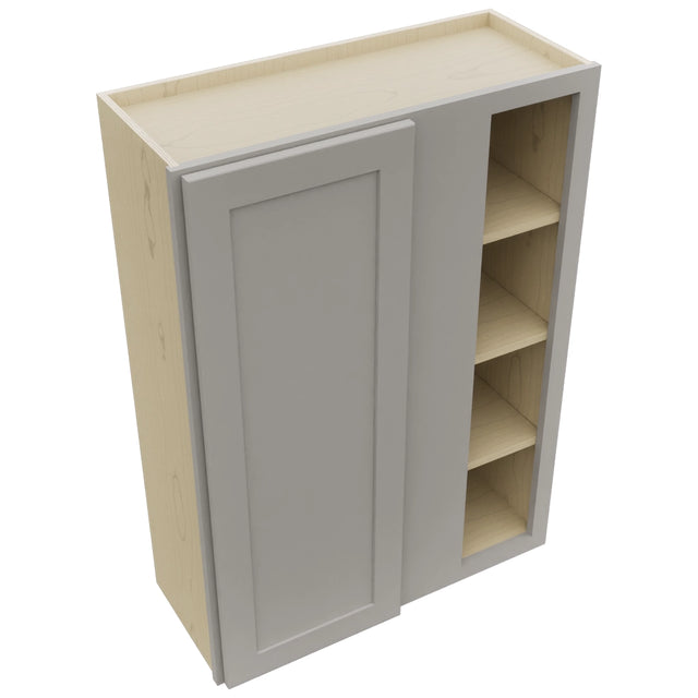 Fabuwood Galaxy Nickel WBC3042 Wall Corner Blind Cabinet, Top View