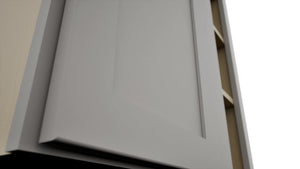 Fabuwood Galaxy Nickel WBC3042 Wall Corner Blind Cabinet, Detail View