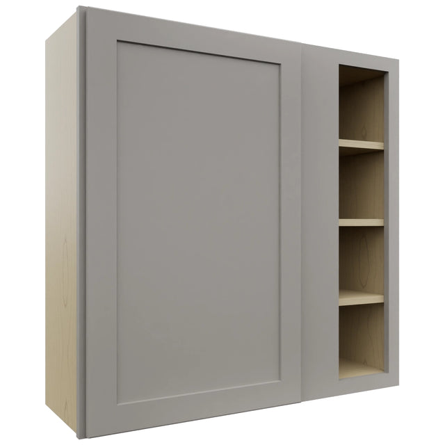 Fabuwood Galaxy Nickel WBC3636 Wall Corner Blind Cabinet, Front View