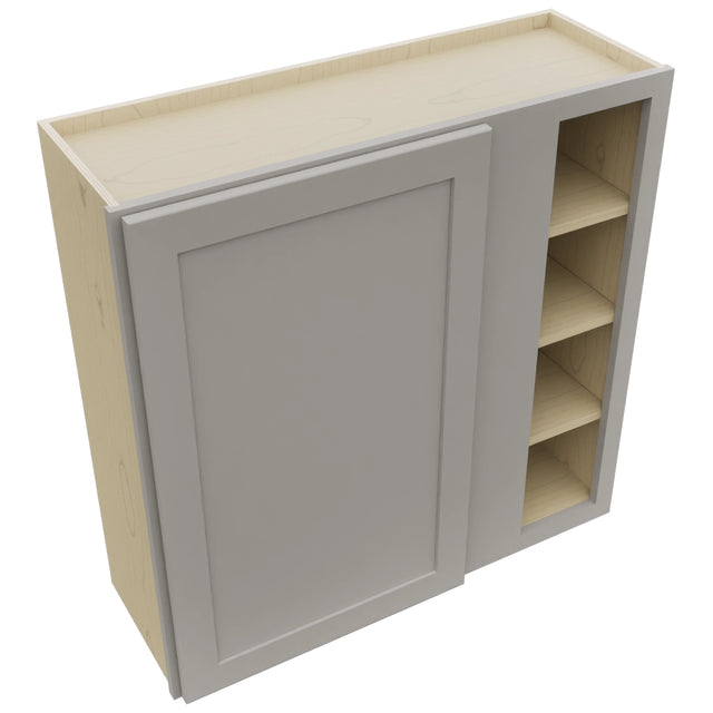 Fabuwood Galaxy Nickel WBC3636 Wall Corner Blind Cabinet, Top View