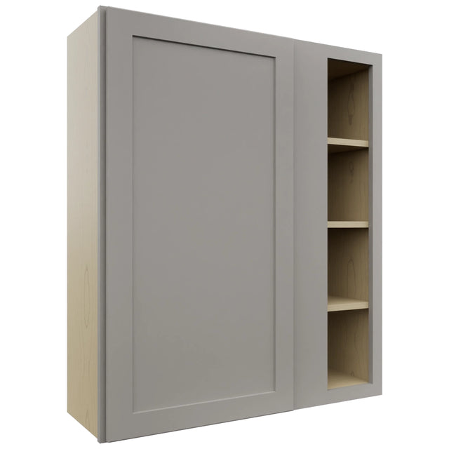 Fabuwood Galaxy Nickel WBC3642 Wall Corner Blind Cabinet, Front View