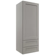 Fabuwood Galaxy Nickel WD1848 Wall Drawer Cabinet, Front View