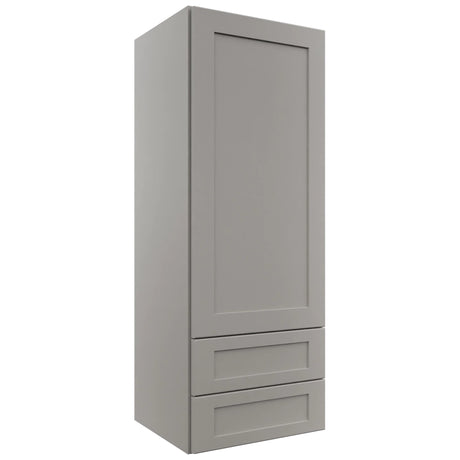 Fabuwood Galaxy Nickel WD1848 Wall Drawer Cabinet, Front View