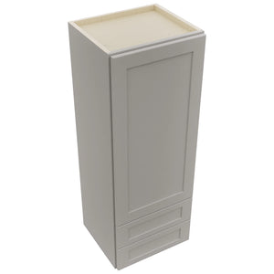 Fabuwood Galaxy Nickel WD1848 Wall Drawer Cabinet, Top View