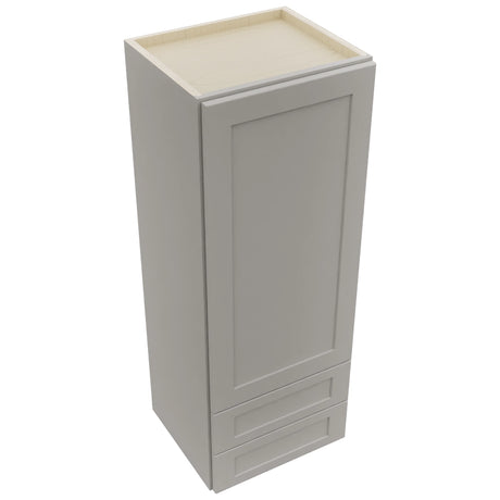 Fabuwood Galaxy Nickel WD1848 Wall Drawer Cabinet, Top View
