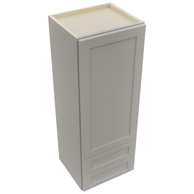 Fabuwood Galaxy Nickel WD1848 Wall Drawer Cabinet, Top View