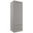 Fabuwood Galaxy Nickel WD1854 Wall Drawer Cabinet, Front View