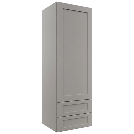 Fabuwood Galaxy Nickel WD1854 Wall Drawer Cabinet, Front View