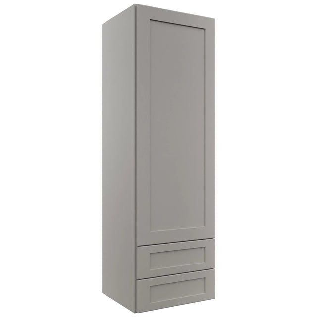 Fabuwood Galaxy Nickel WD1857 Wall Drawer Cabinet, Front View