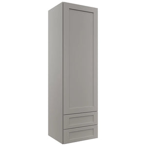 Fabuwood Galaxy Nickel WD1860 Wall Drawer Cabinet, Front View