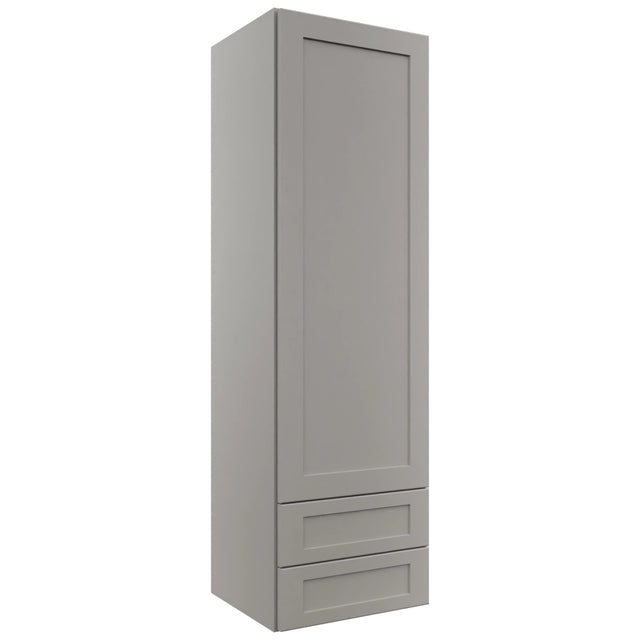 Fabuwood Galaxy Nickel WD1860 Wall Drawer Cabinet, Front View