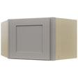 Fabuwood Galaxy Nickel WDC2415 Wall Corner Diagonal Cabinet, Front View
