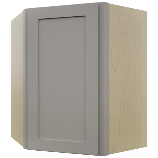 Fabuwood Galaxy Nickel WDC2430 Wall Corner Diagonal Cabinet, Front View