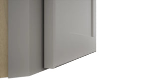 Fabuwood Galaxy Nickel WDC2430 Wall Corner Diagonal Cabinet, Detail View