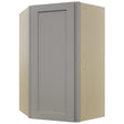 Fabuwood Galaxy Nickel WDC2439 Wall Corner Diagonal Cabinet, Front View